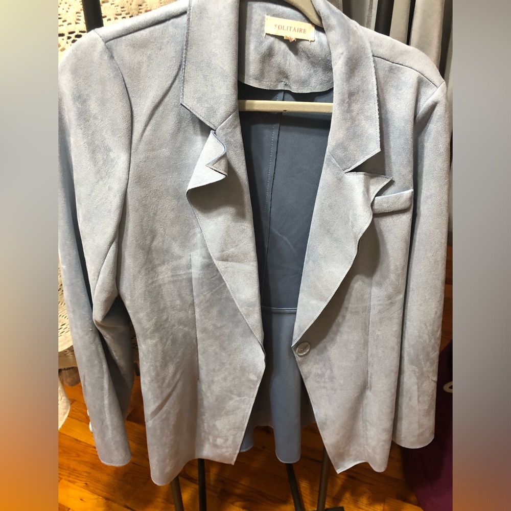 Solitaire bluish-grey jacket size medium